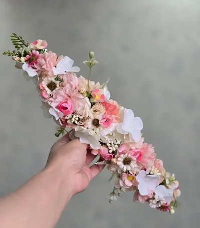 تاج گل جهت تزئین روی کریر